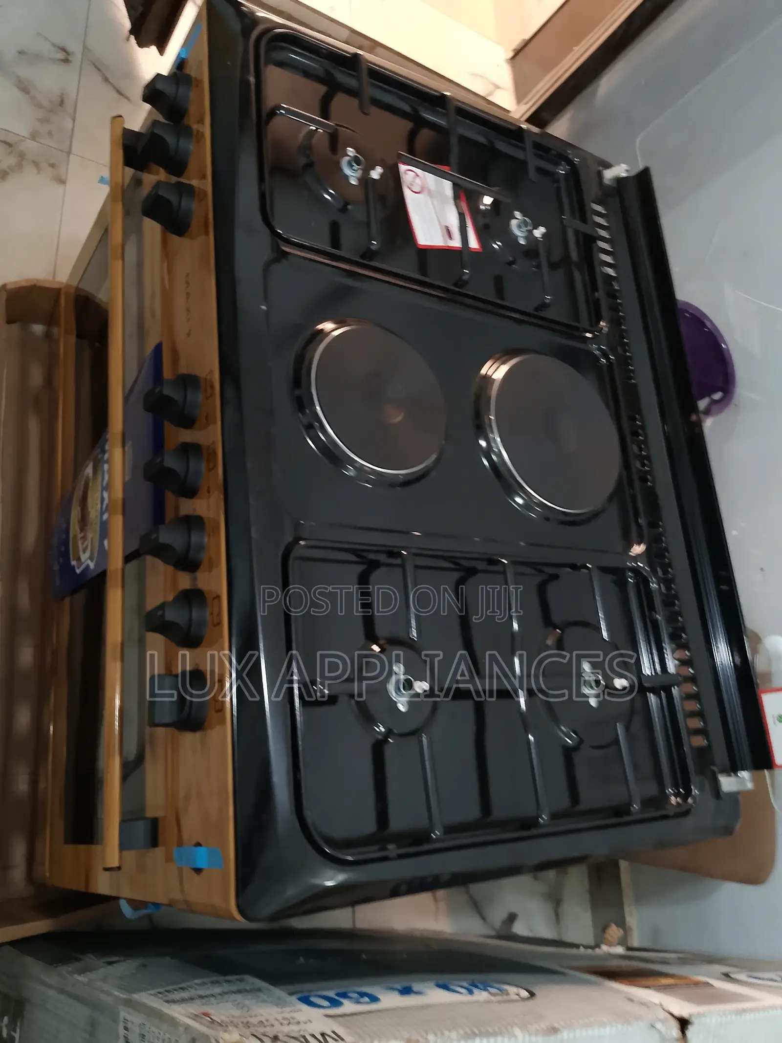 60*90 Maxi Wood Gas Cooker