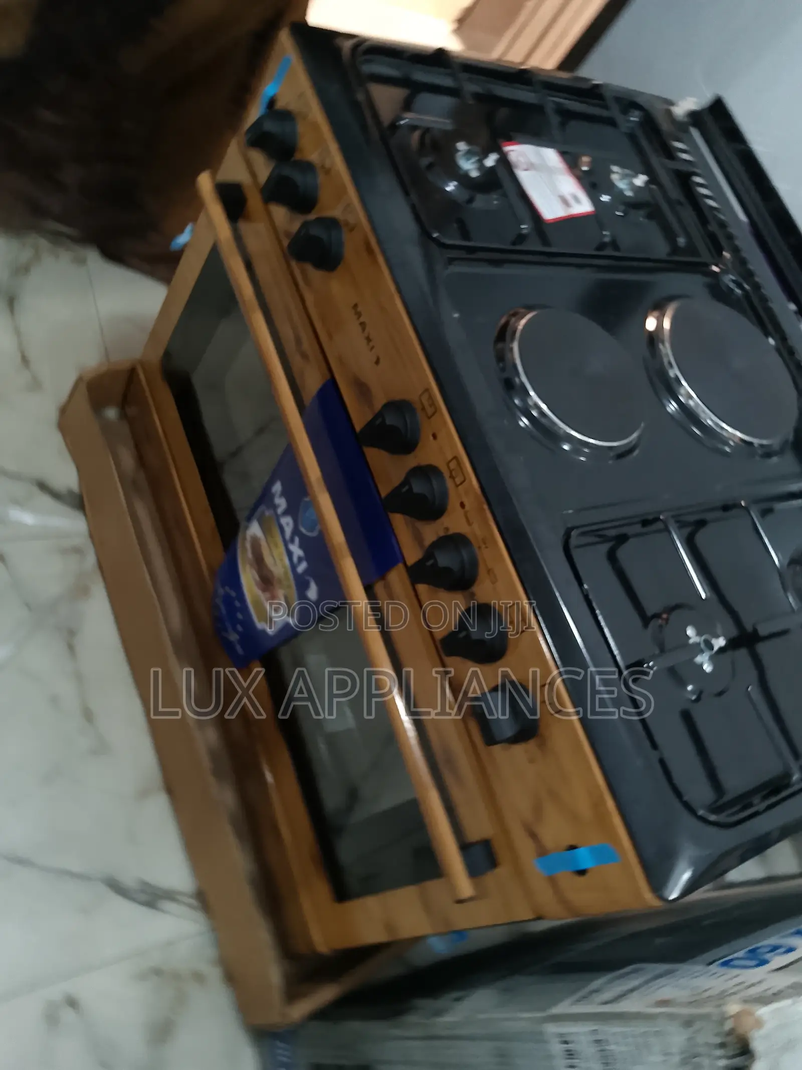 60*90 Maxi Wood Gas Cooker