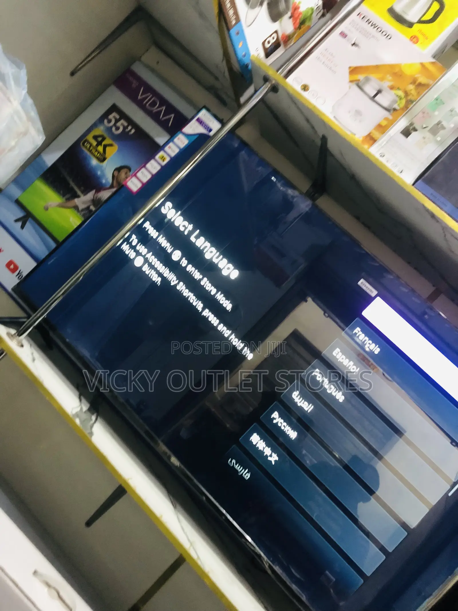 Kenstar 55” UHD4K Smart Tv