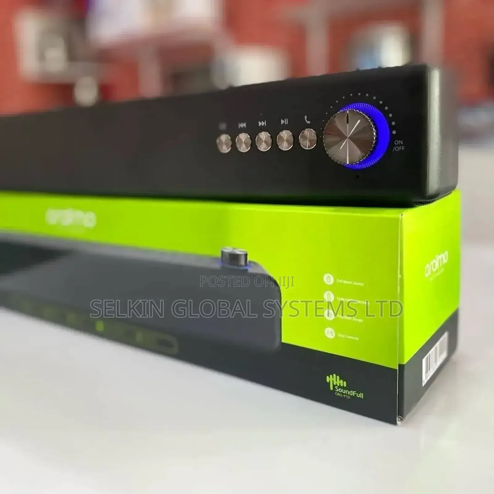 Oraimo Obs-91d Sound Bar Bluetooth Wireless Soundbar Speaker