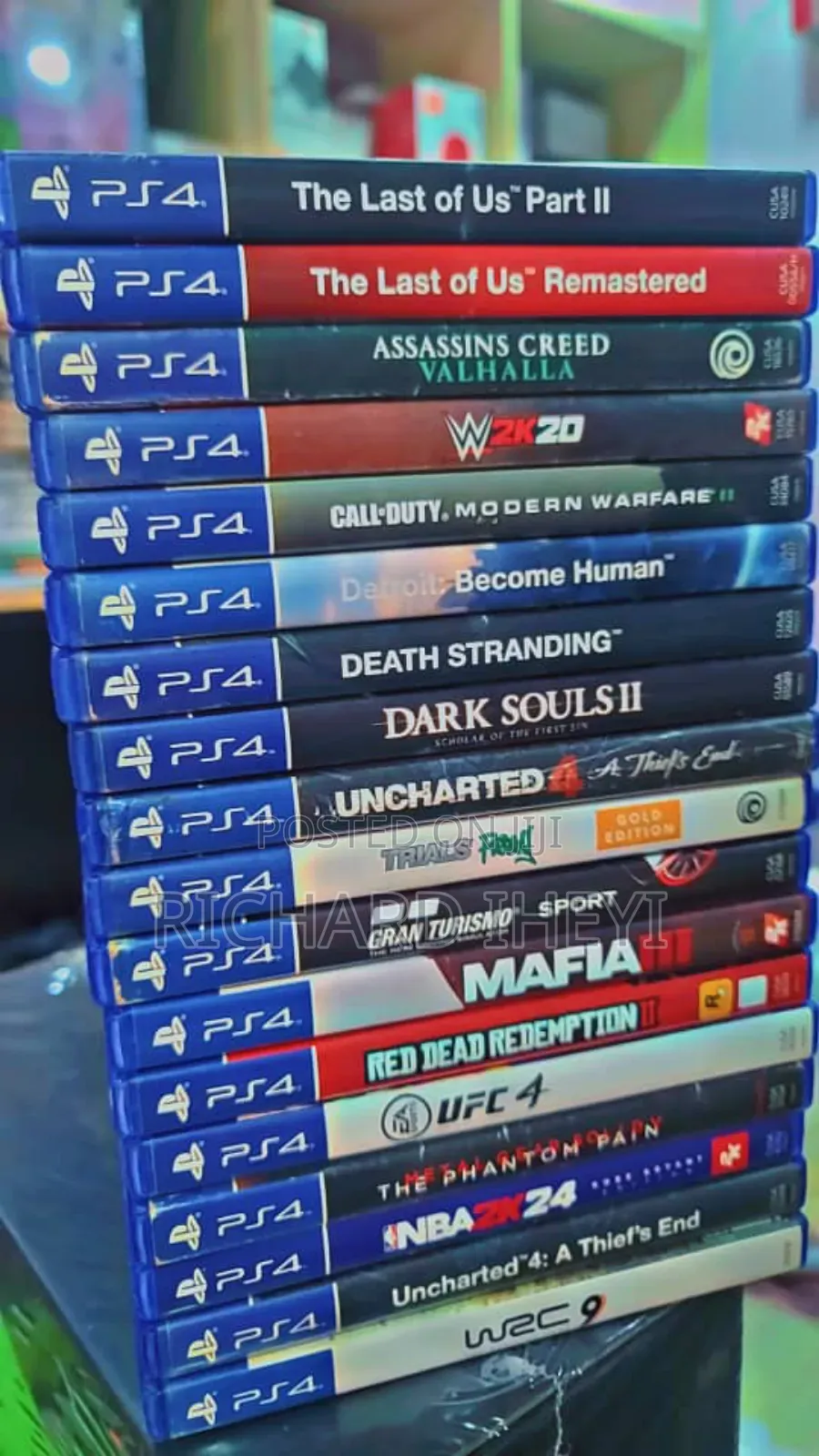 PS4 Game Disks