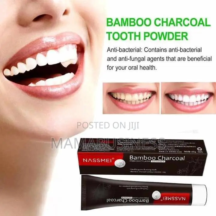 Nassmei Bamboo Charcoal Teeth Whitening Toothpaste