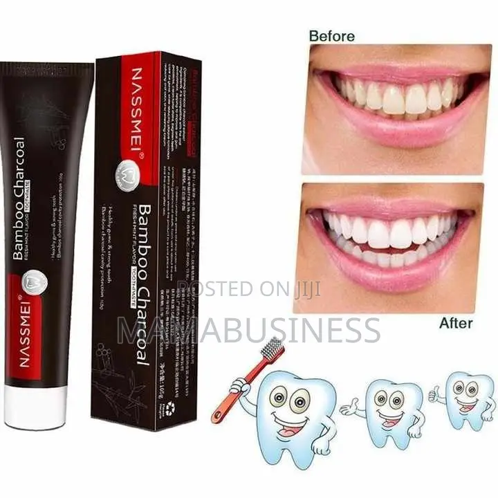 Nassmei Bamboo Charcoal Teeth Whitening Toothpaste