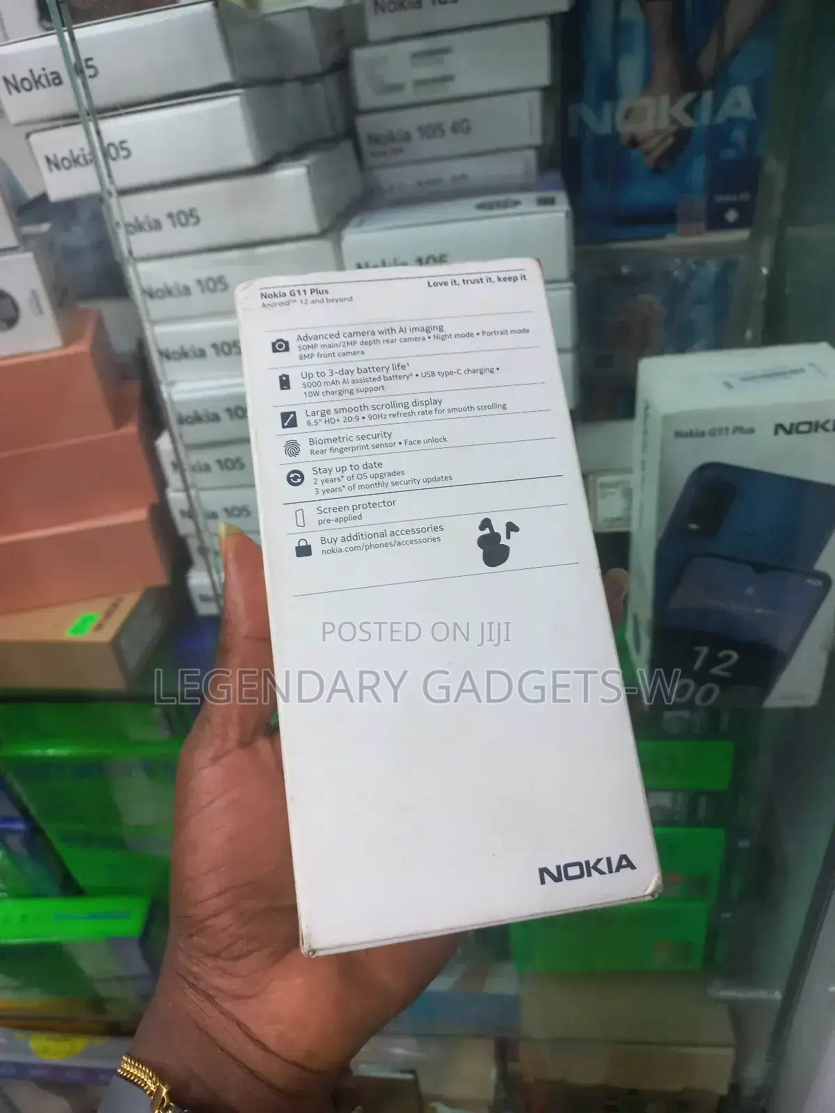 New Nokia G11 Plus 64 GB Gray