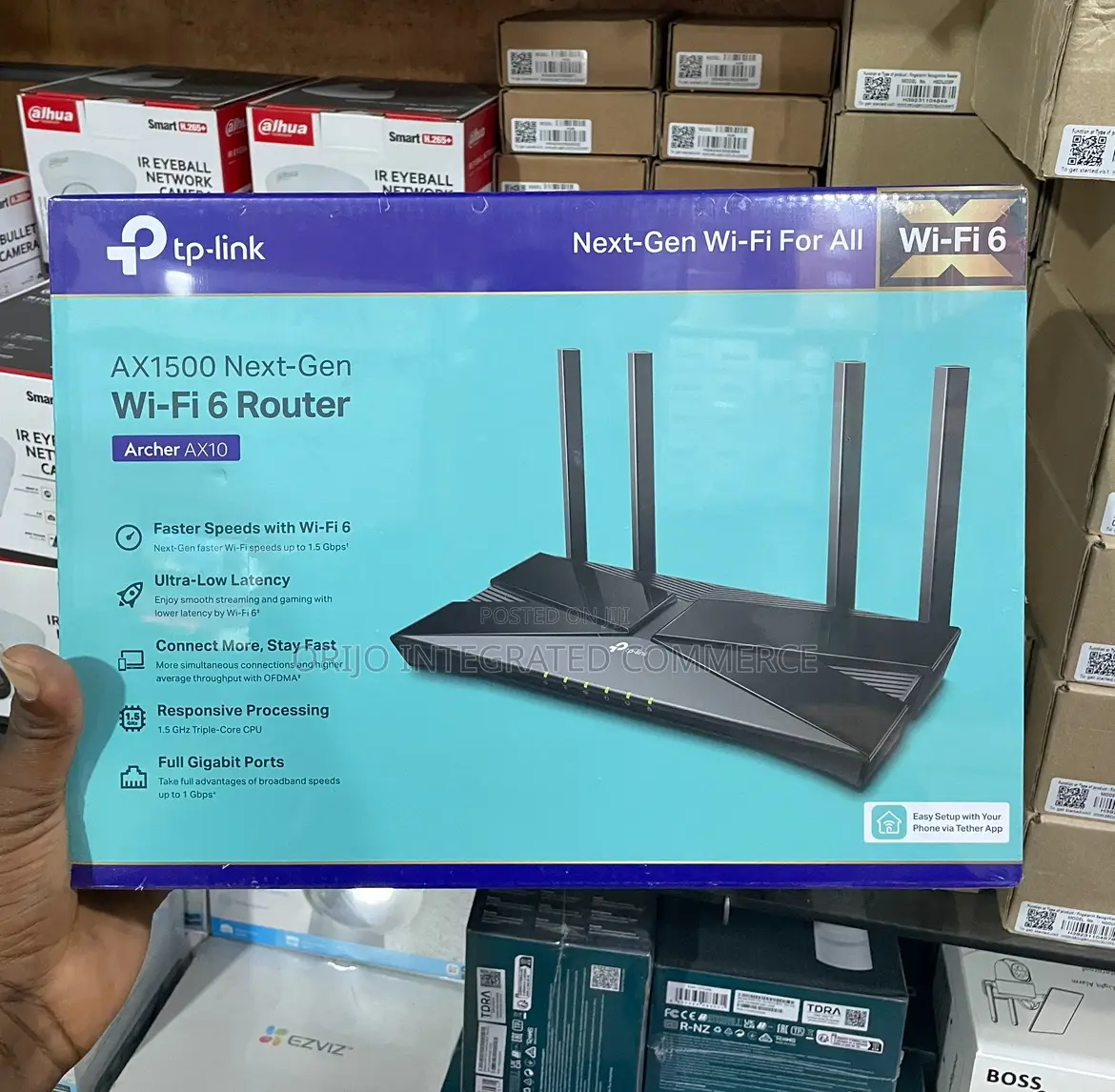 Ax1500 Next-Gen Wi-Fi 6 Router Archer Ax10 Tp-Link