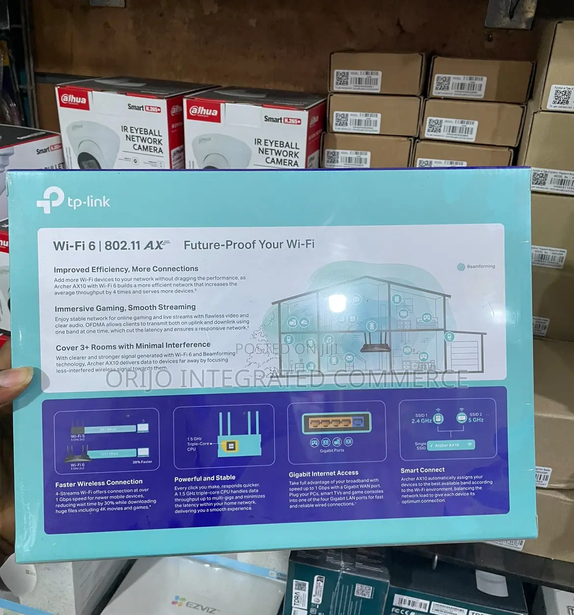 Ax1500 Next-Gen Wi-Fi 6 Router Archer Ax10 Tp-Link