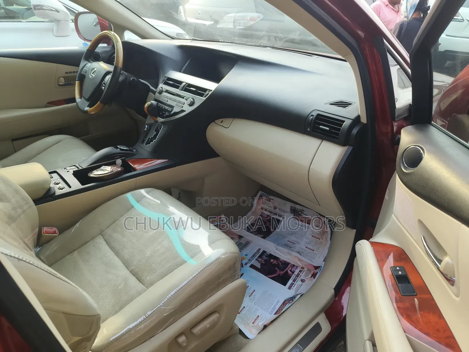 Lexus RX 350 2011 Red