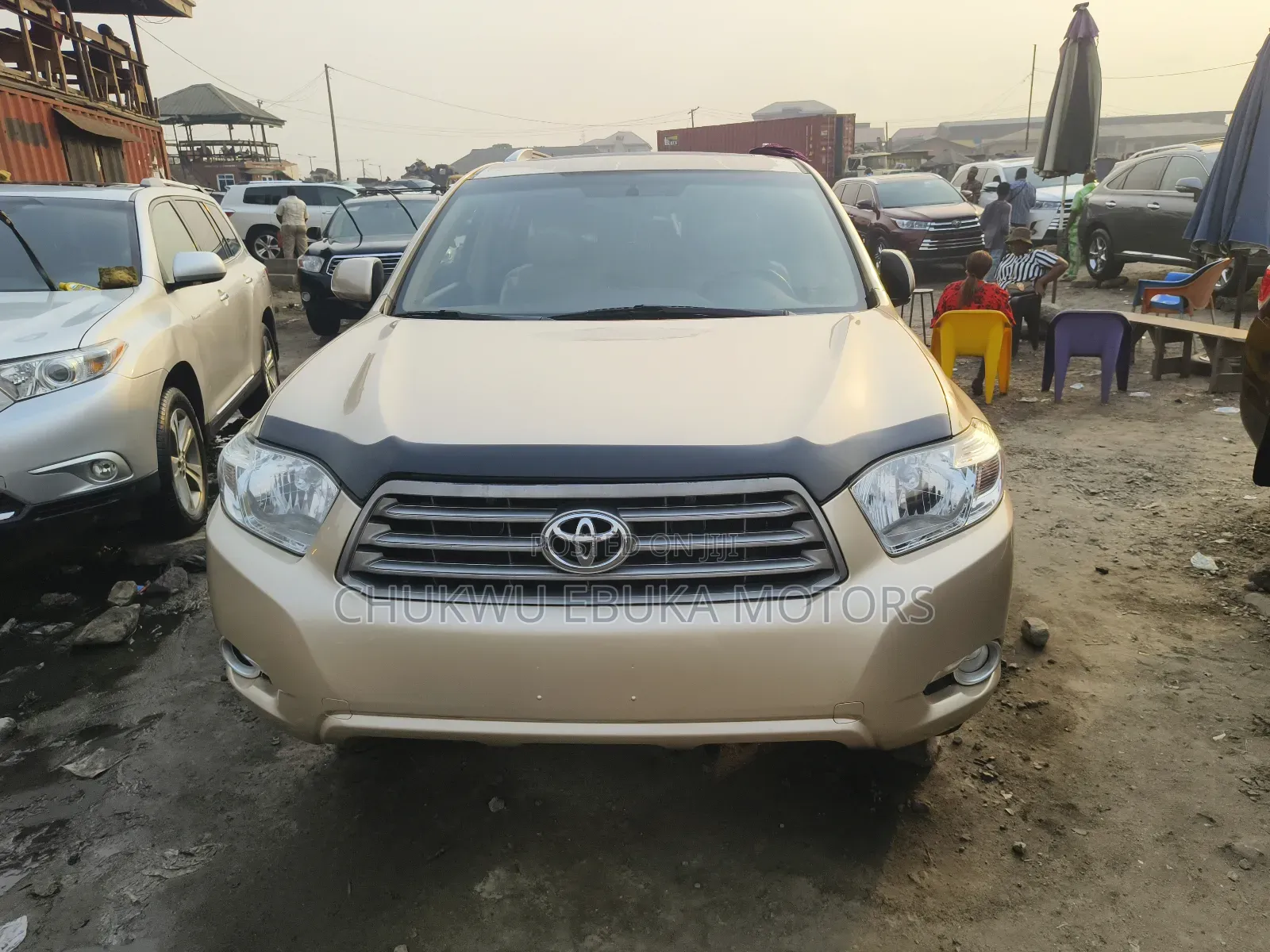 Toyota Highlander Limited 2008 Gold