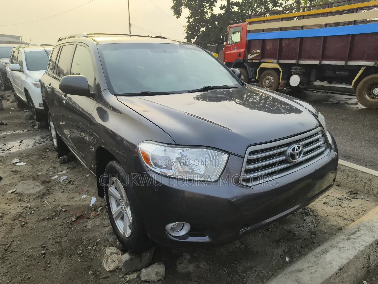 Toyota Highlander Limited 2009 Gray