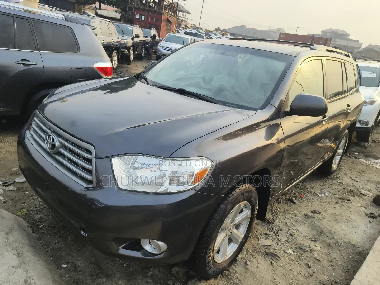 Toyota Highlander Limited 2009 Gray