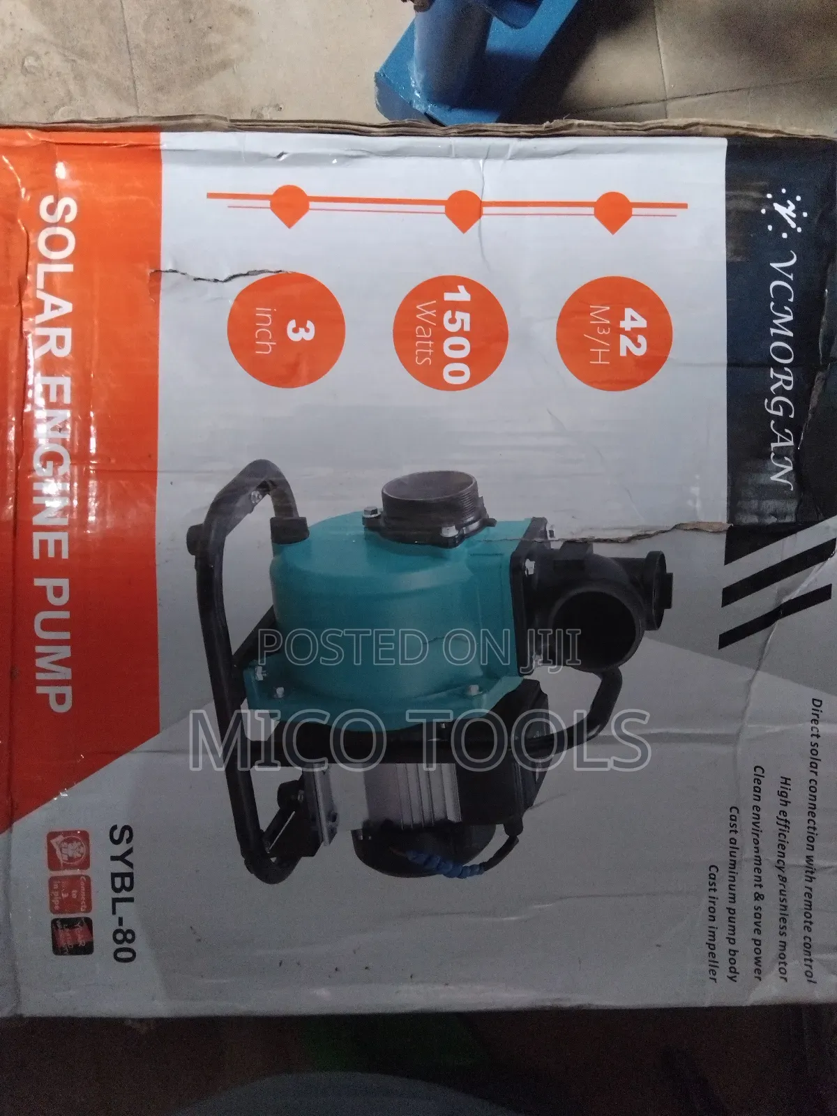 Dc Solar Engine Pump 2hp