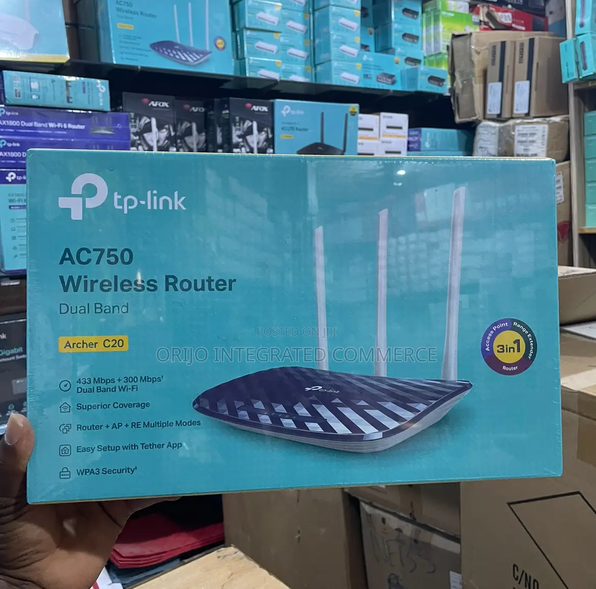Ac750 Wireless Router Dual Band Archer C20