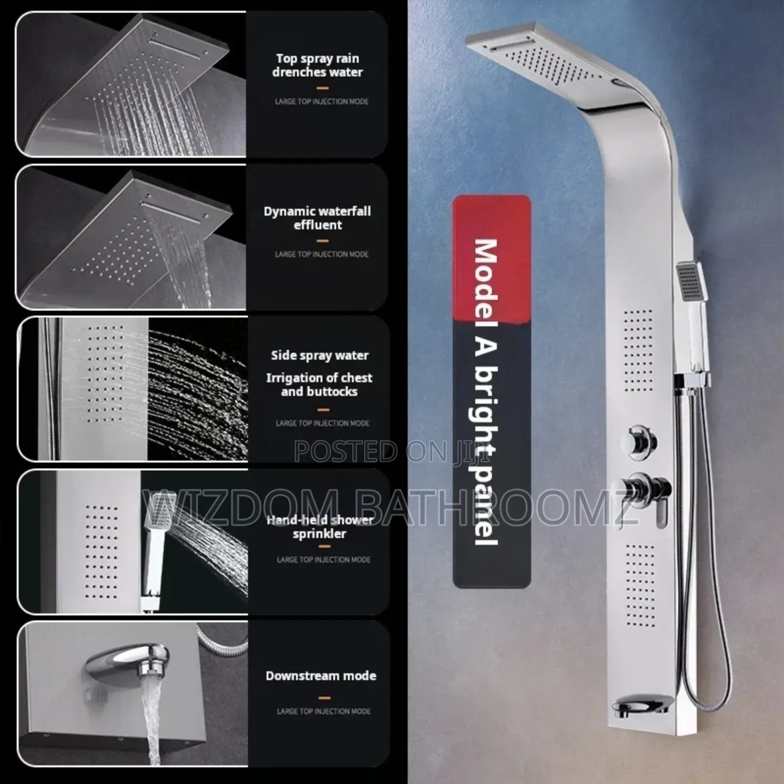 Executive Shower Panel