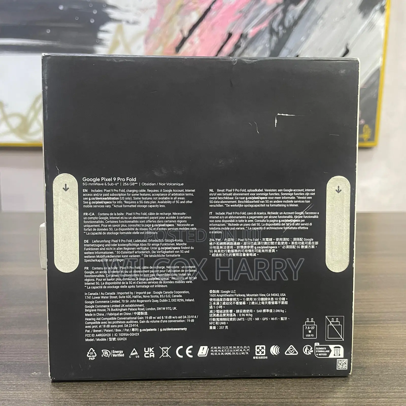 New Google Pixel 9 Pro Fold 256 GB Gray