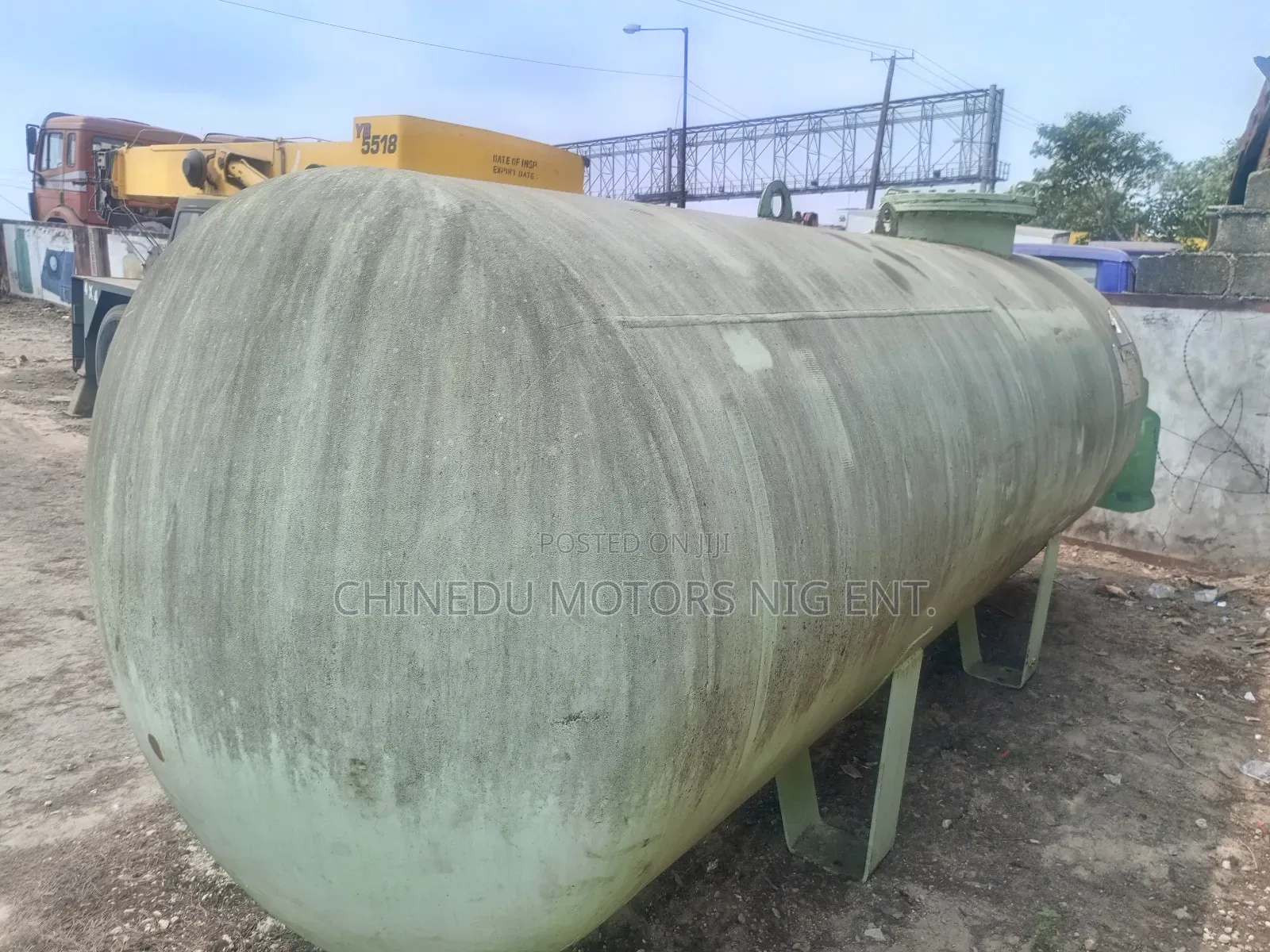 LPG Under Ground Storage Tank 4.5 Tons