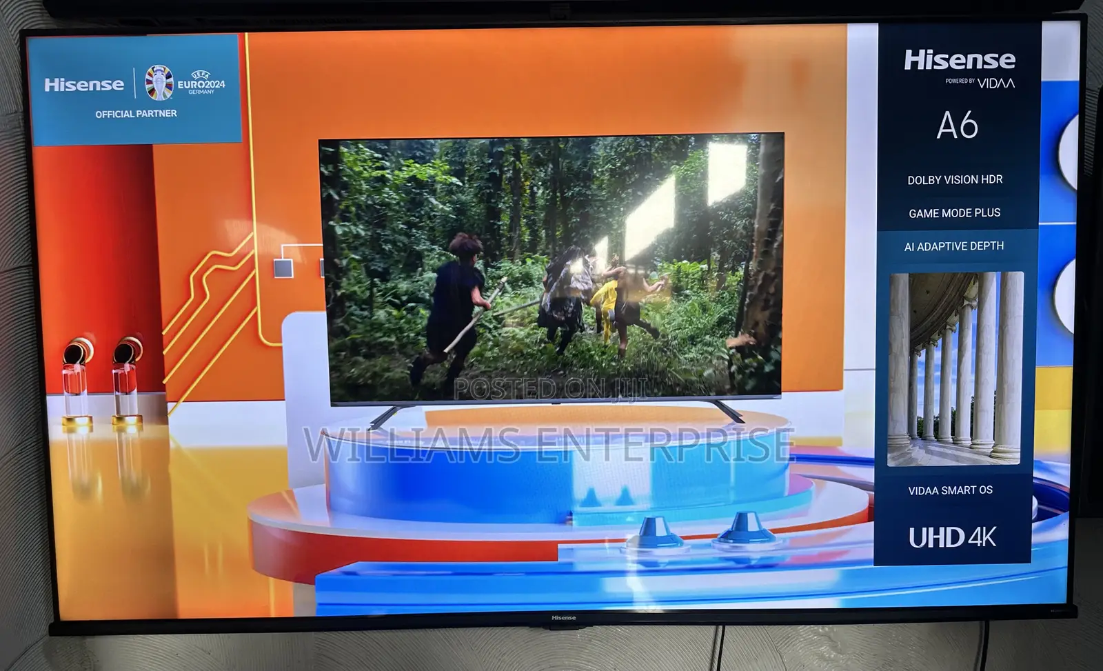 Hisense 55 Inches Uhd Smart TV (2024 Model)