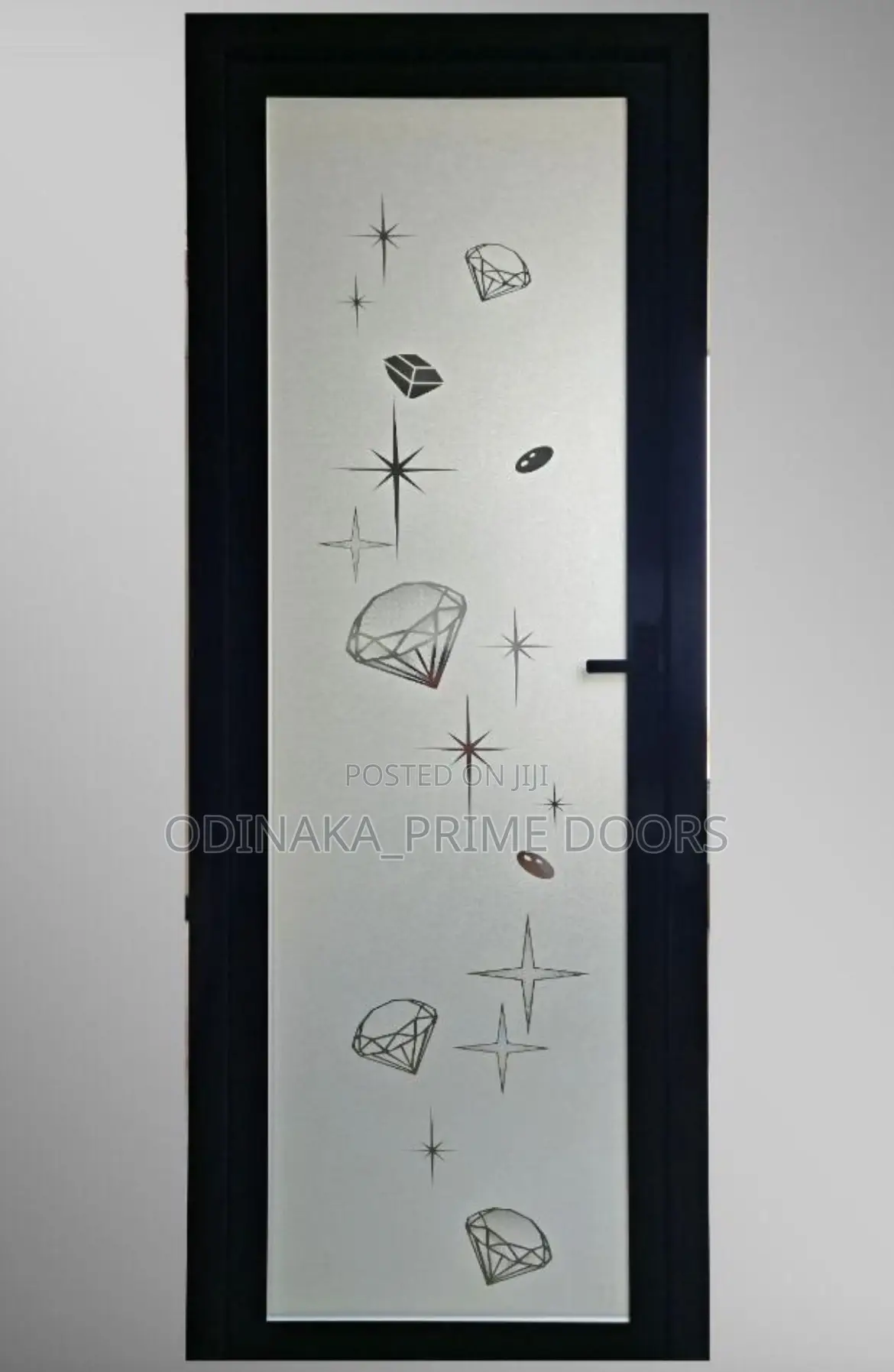 750 By 2100 Oriental Toughened Glass Toilet Door