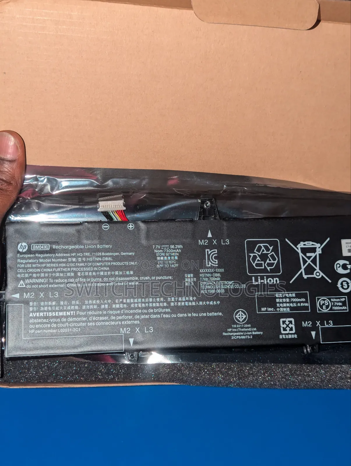 Laptop Battery for HP Elitebook X360 1030 G3 G4/1030 G3