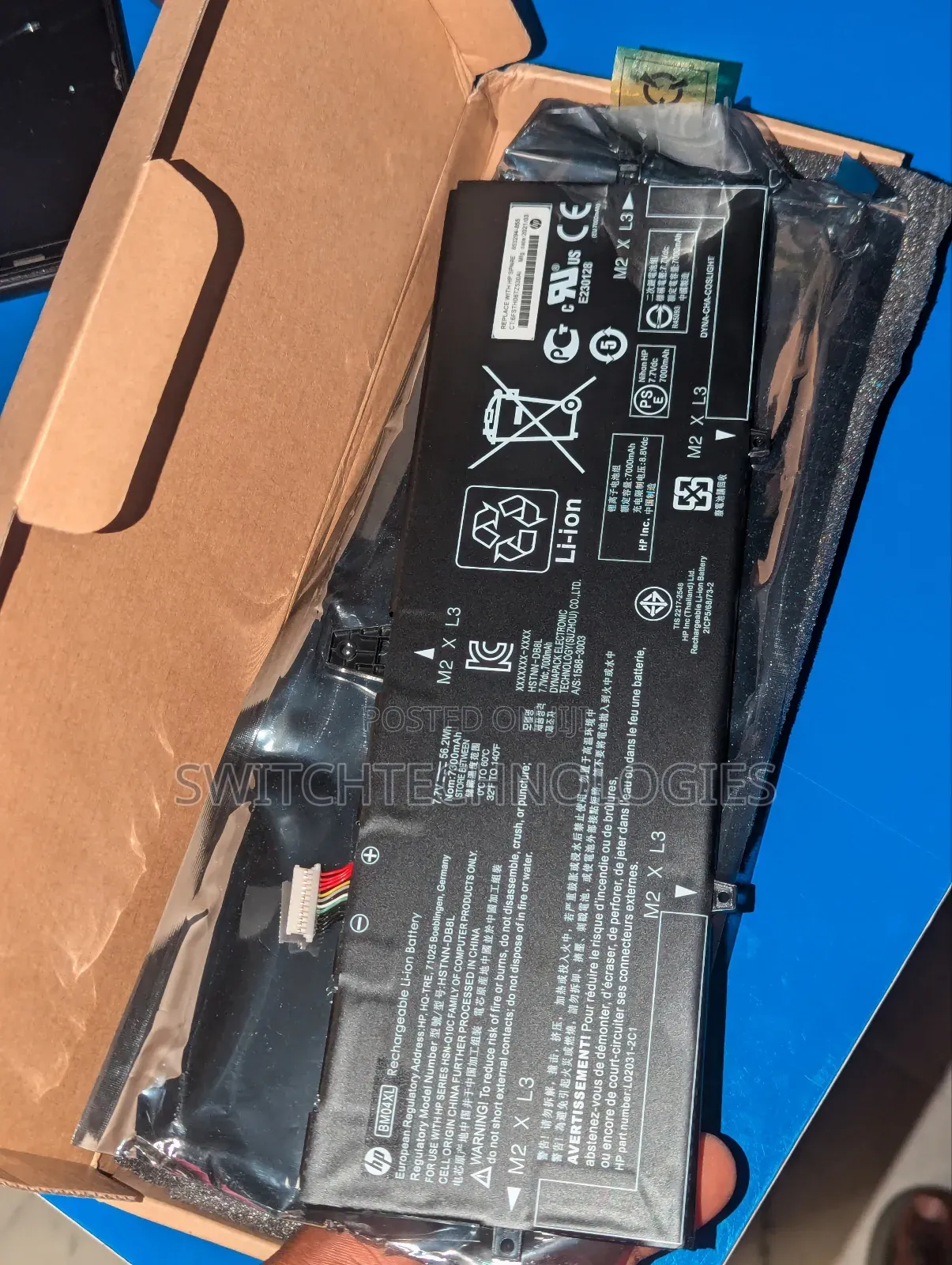 Laptop Battery for HP Elitebook X360 1030 G3 G4/1030 G3