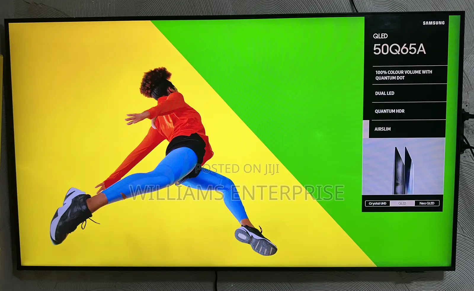 Samsung 50 Inches Qled Smart Tv (Super Slim) 2021 Model