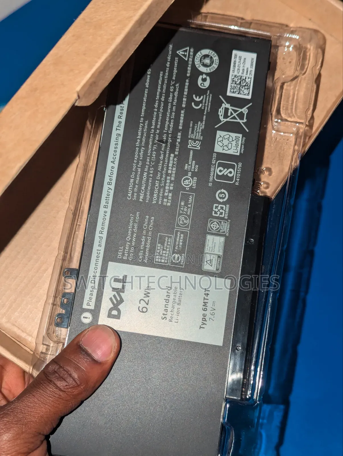 Laptop BATTERY for Dell Latitude E5470 Precision 3510