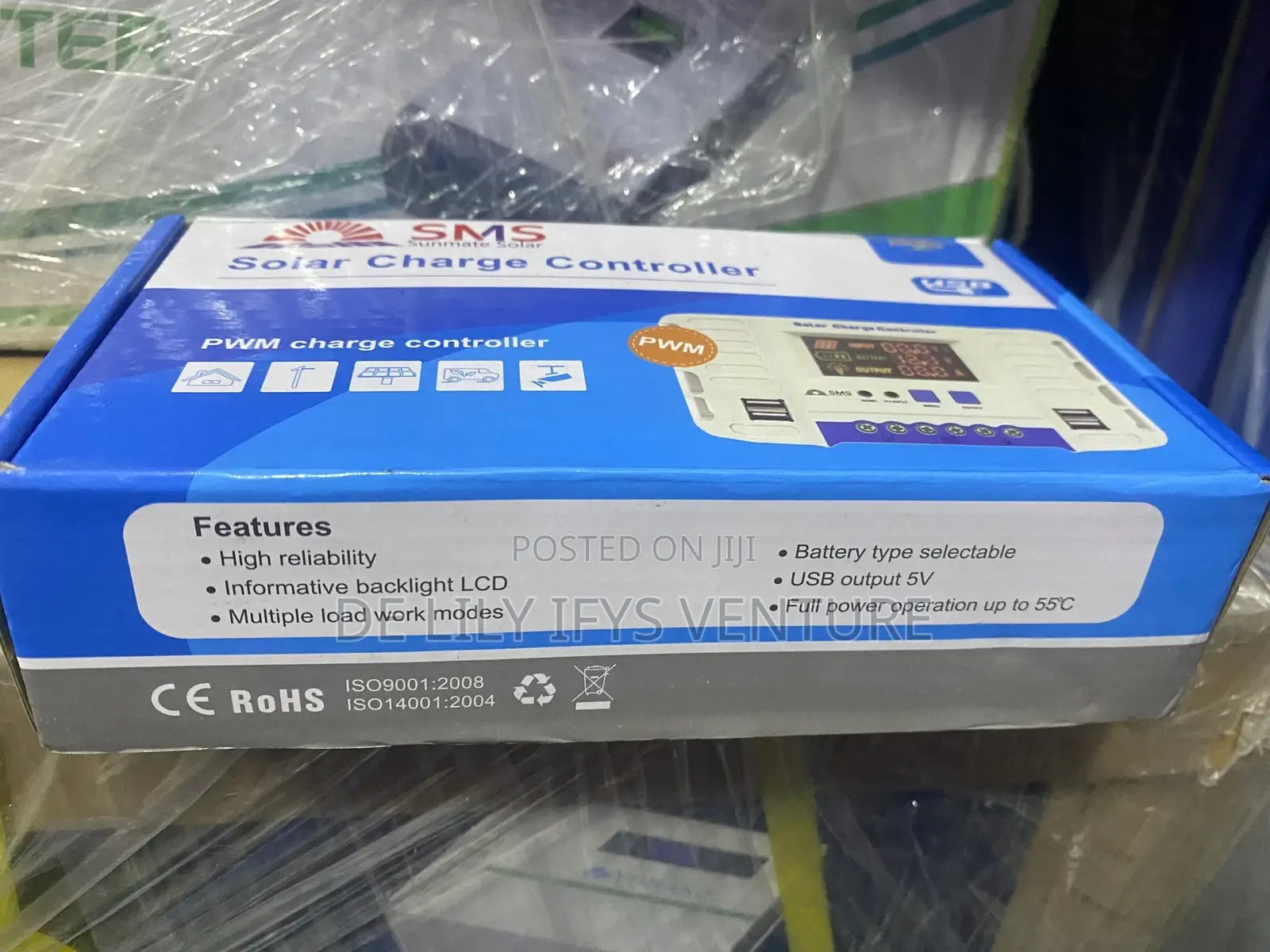 SMS 30ah Charge Controller PWM