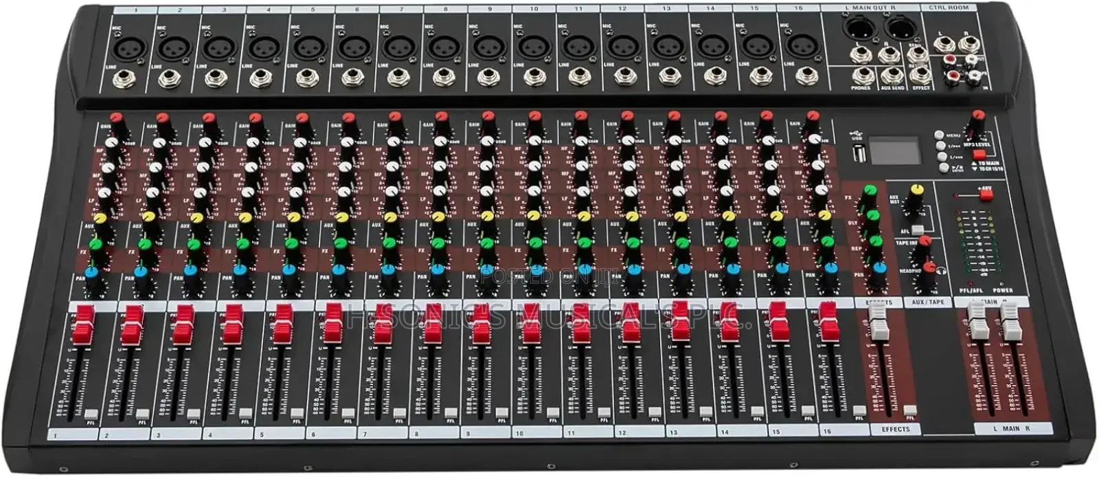 Quality 16' Channel Yamaha Mixer