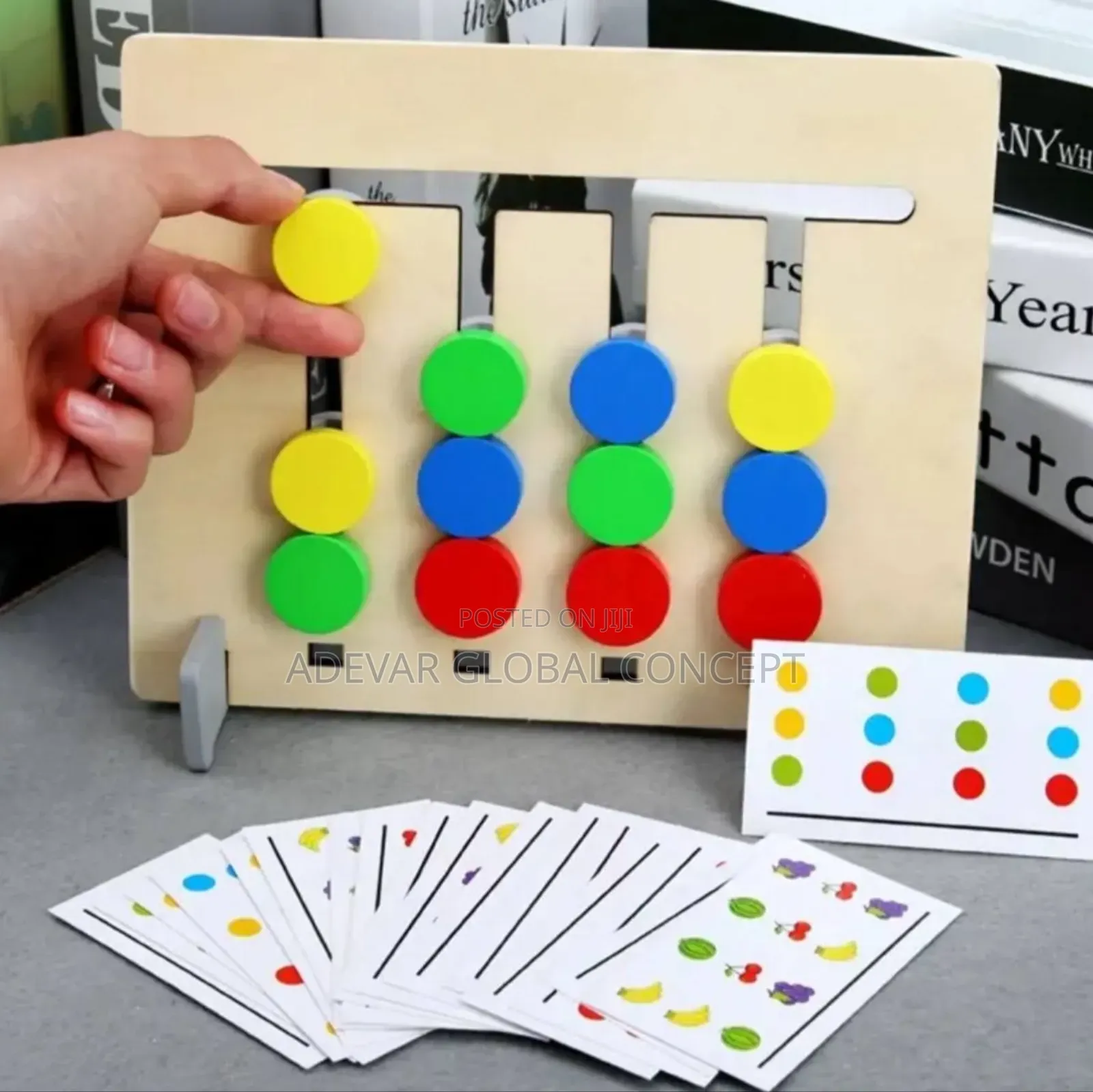 Kids Puzzle Board Games Double Sided Learning Toy