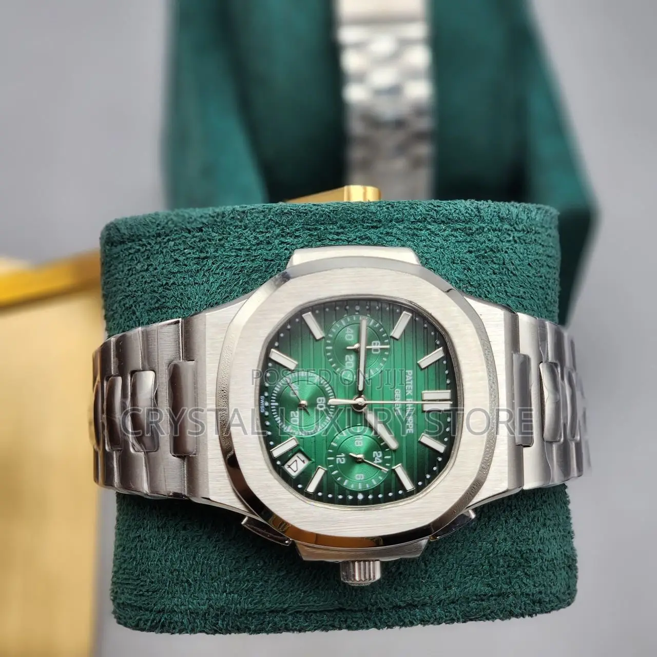 Patek Philippe Quality Luxury Men Chain Strap Wristwatch