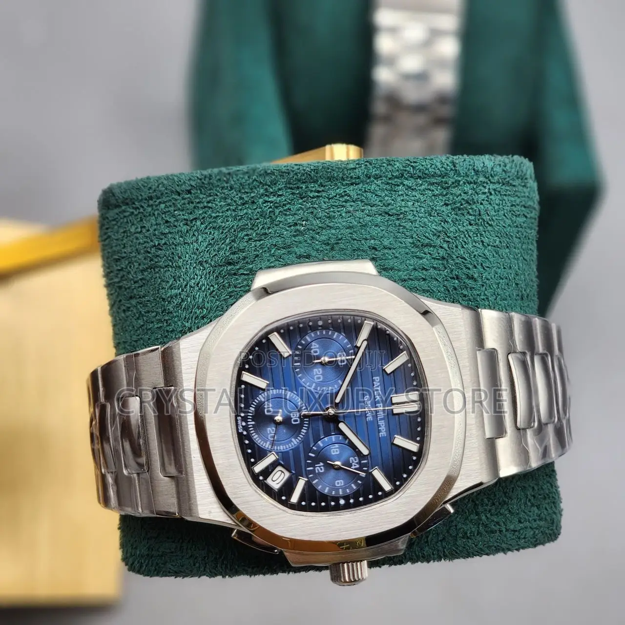 Patek Philippe Quality Luxury Men Chain Strap Wristwatch