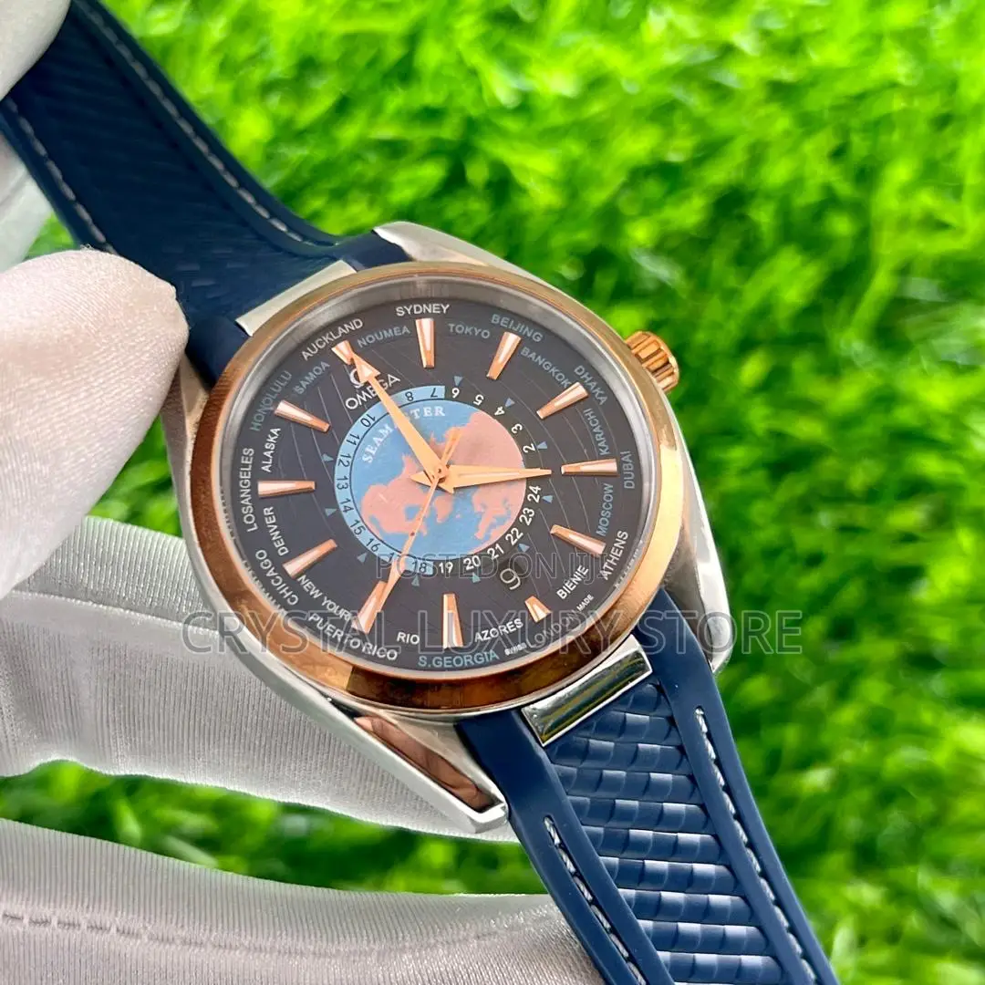 Omega Quality Luxury Men Genuine Wristwatch
