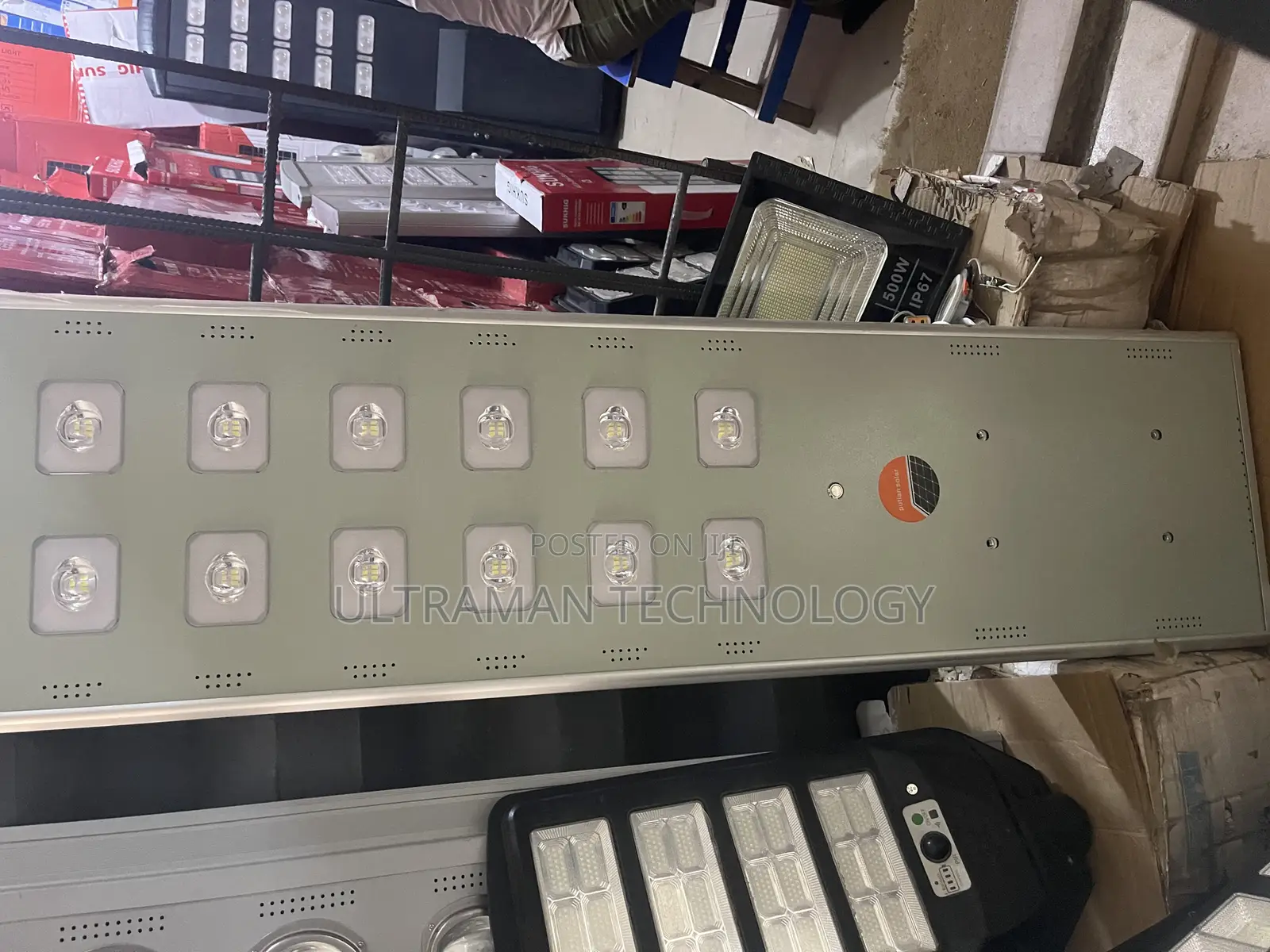 6000watts All-in-One Industrial Solar Street Light