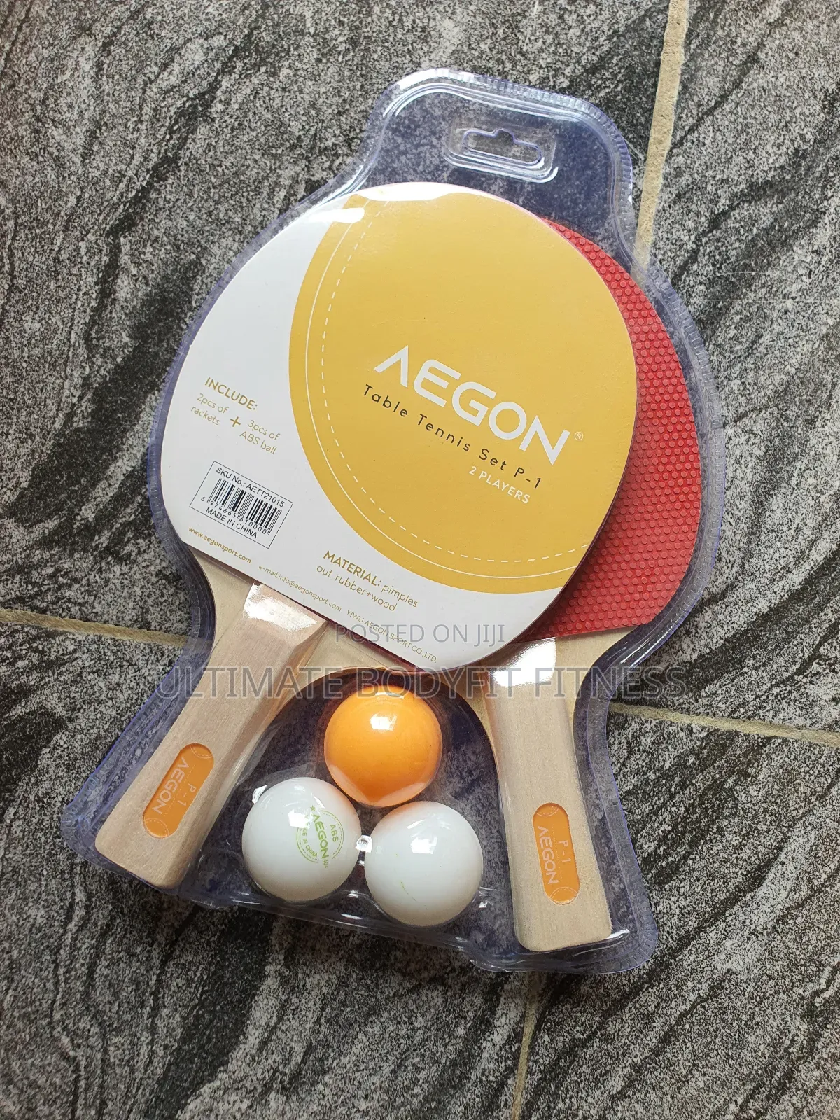 Brand New Aegon P-1 Table Tennis Bat