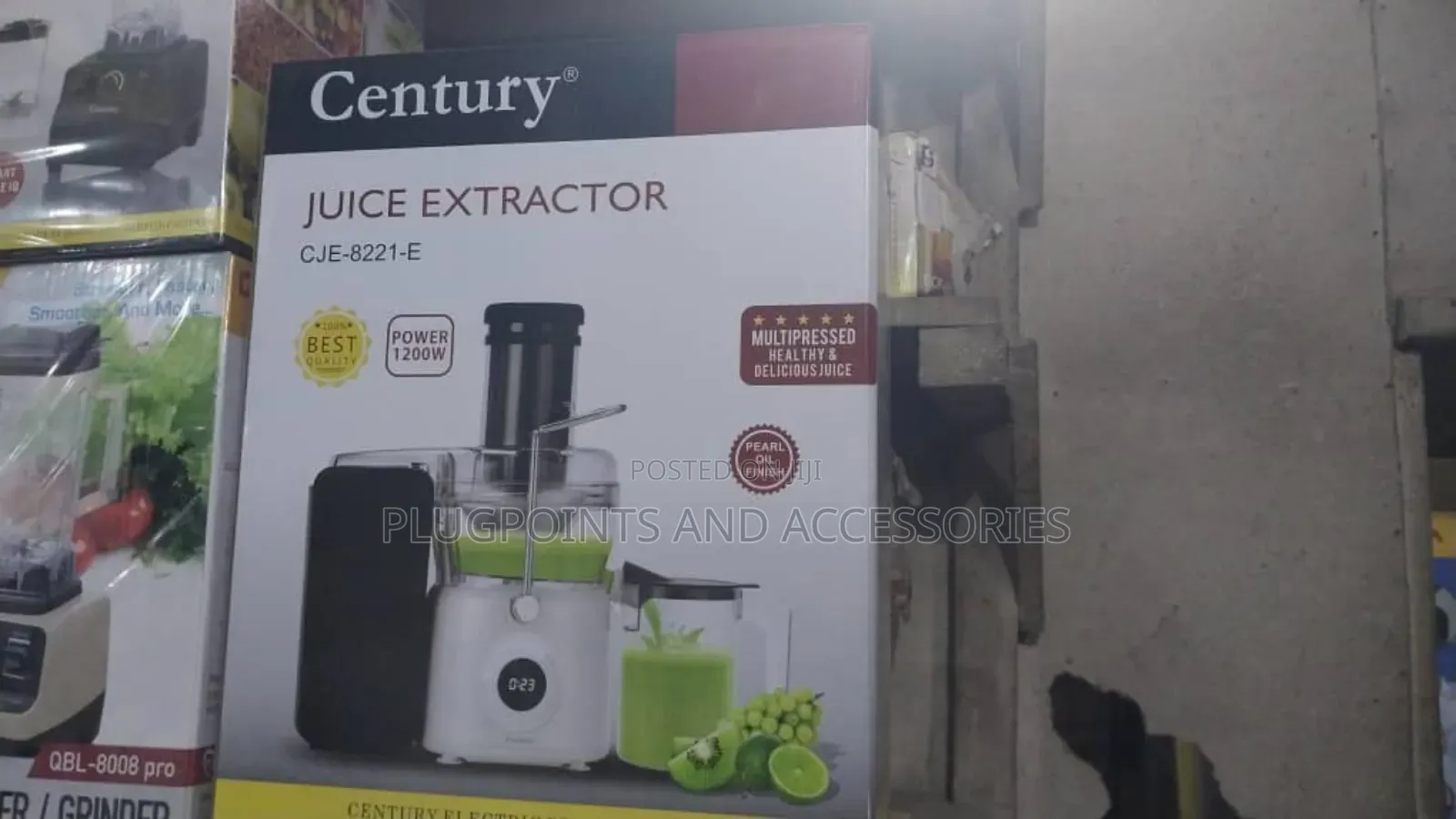 Century Juicer - Double Press Juice Extraction Tech Clearance Sales