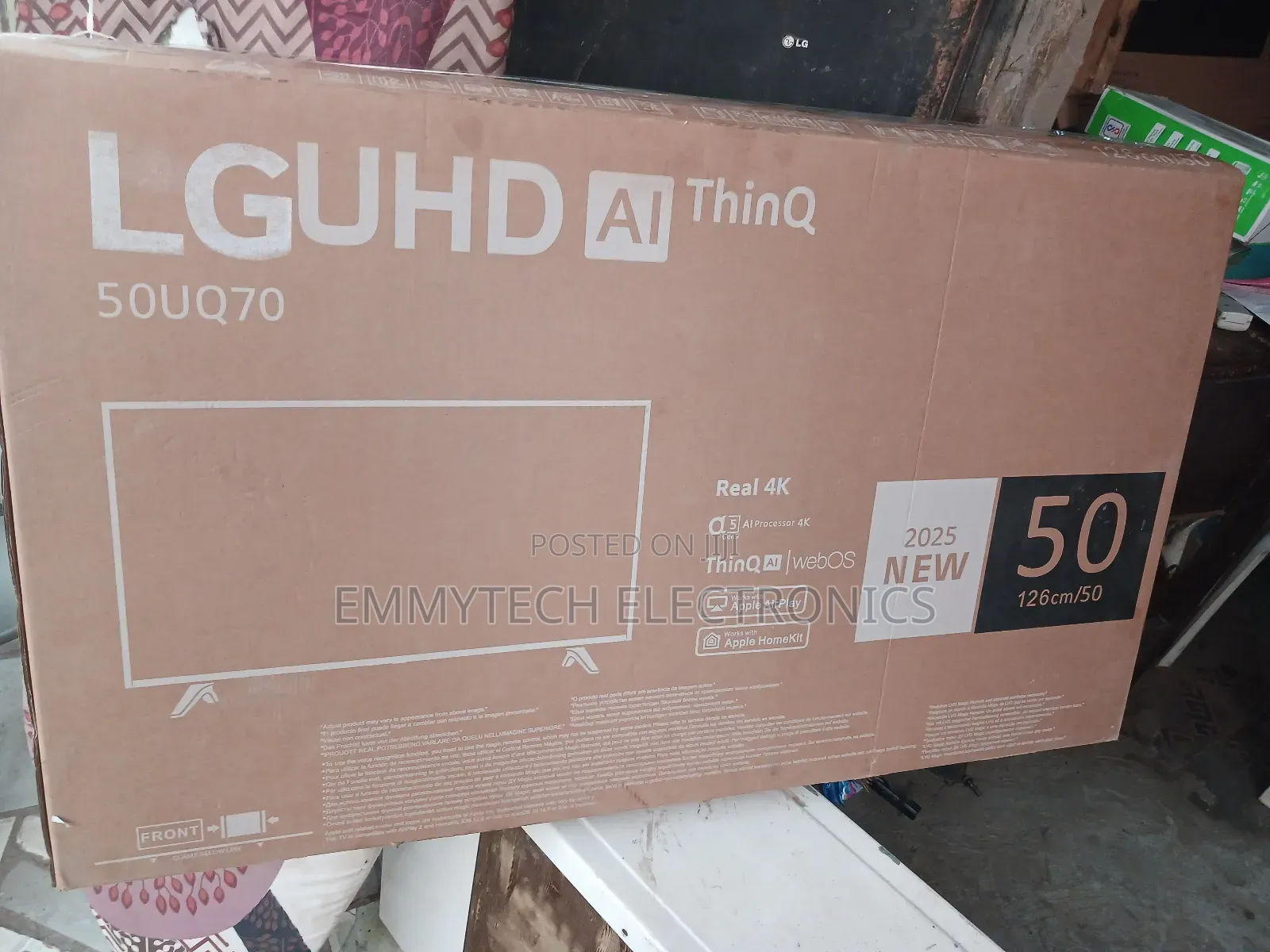 Lg 50inches Smart Tv