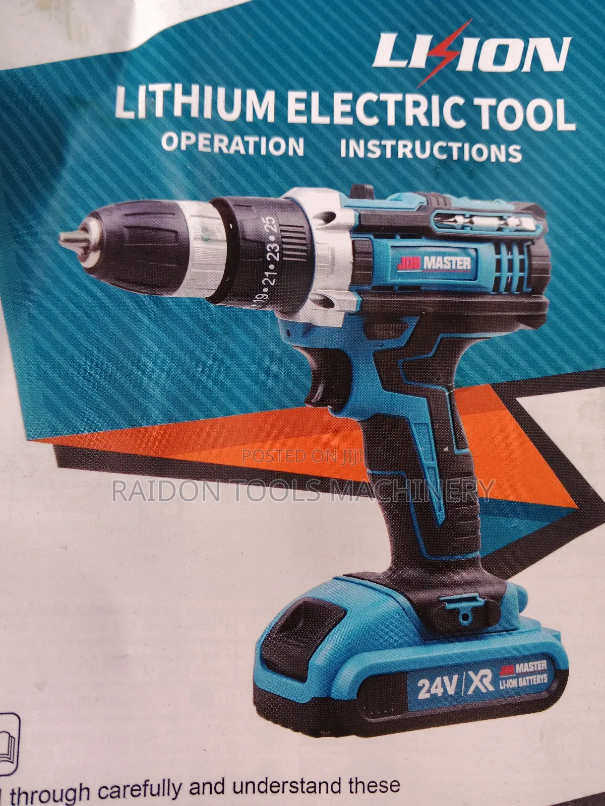 Cordless Screw Machine With Tools