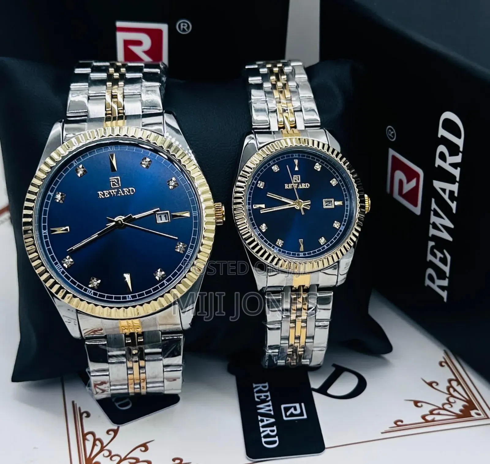 *Couples Reward Chain Wristwatch*