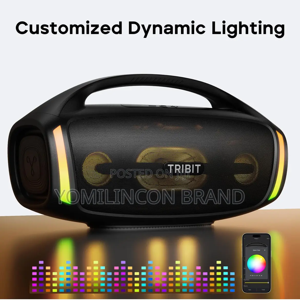 Tribit Bluetooth Speaker Stormboxblast2, 200w Portable