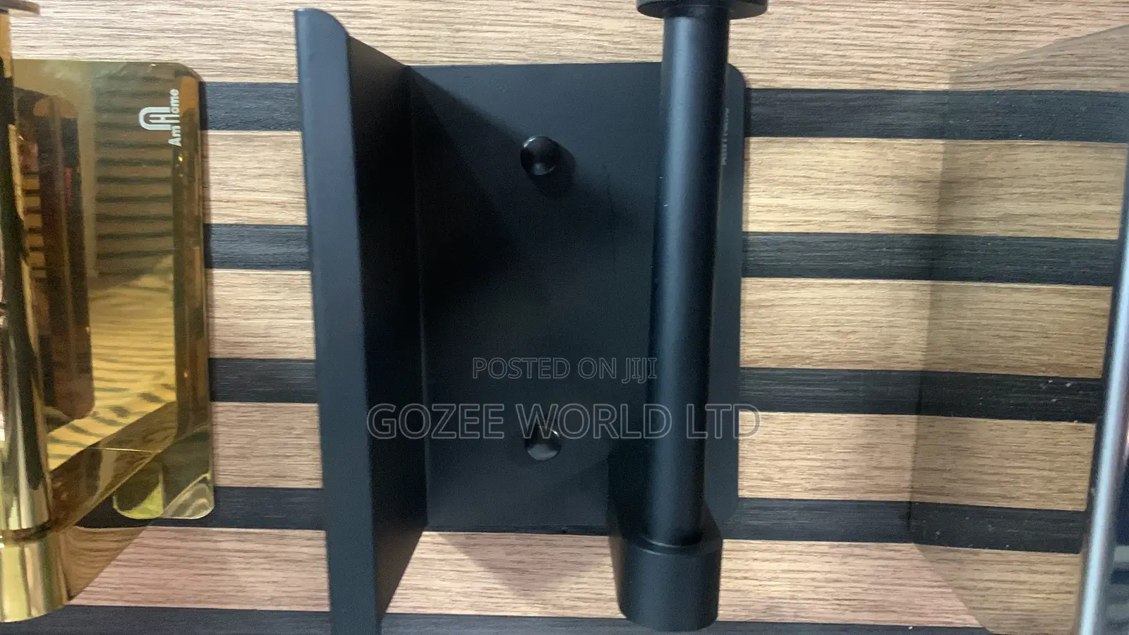 Black Tissue Holder