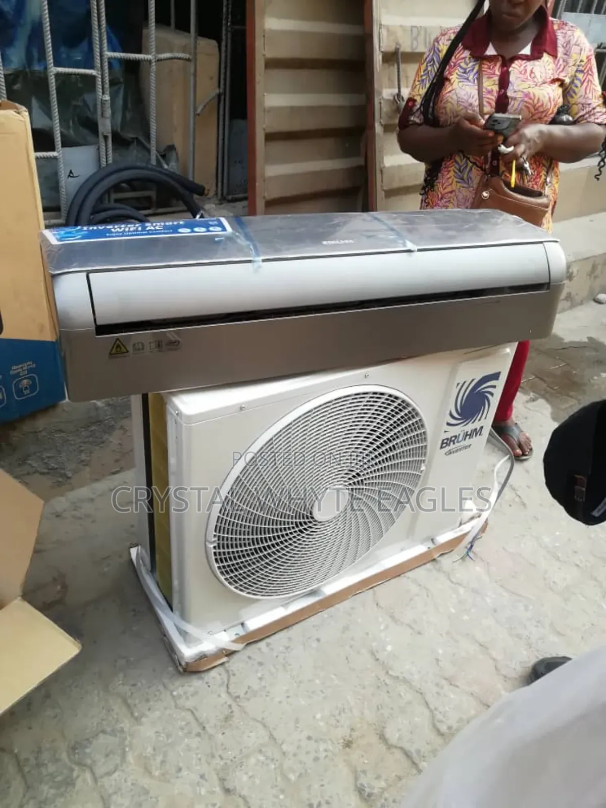 2.5hp Inverter Bruhm AC (Wifi Module)