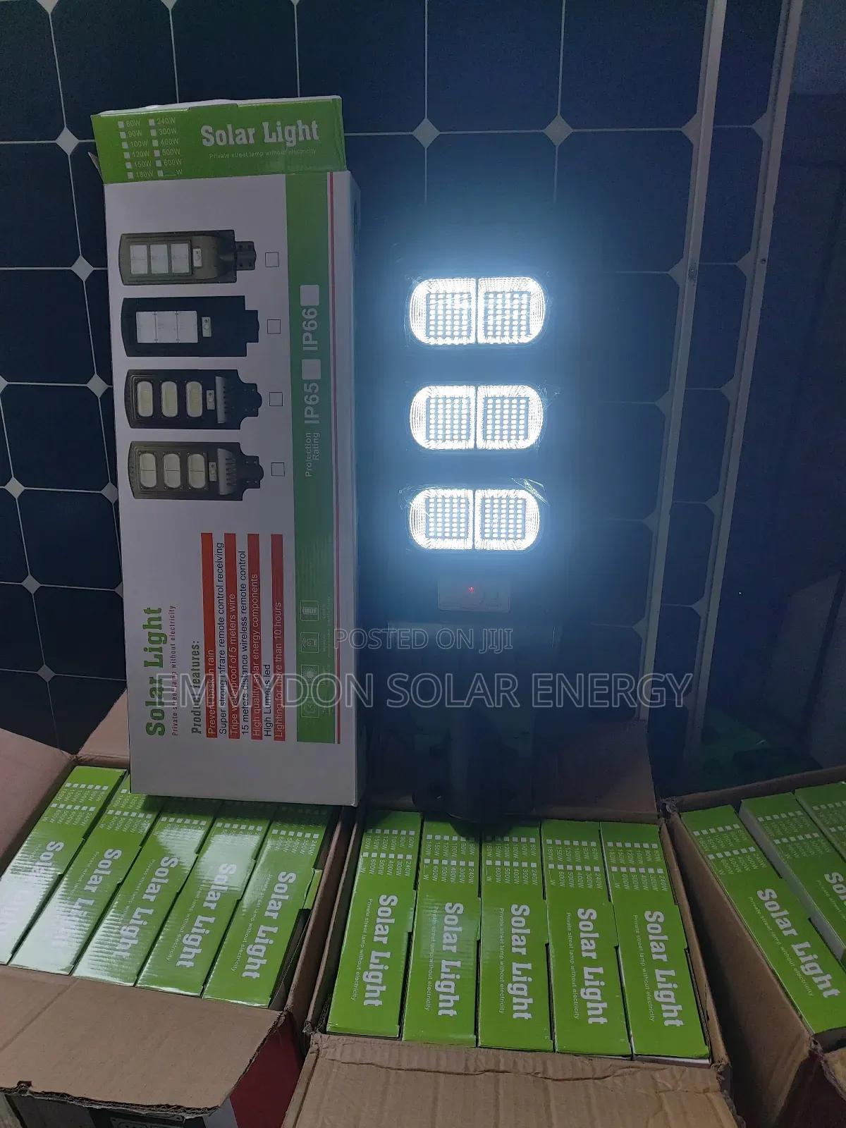 Original Emmydon Solar Street Light 600watt