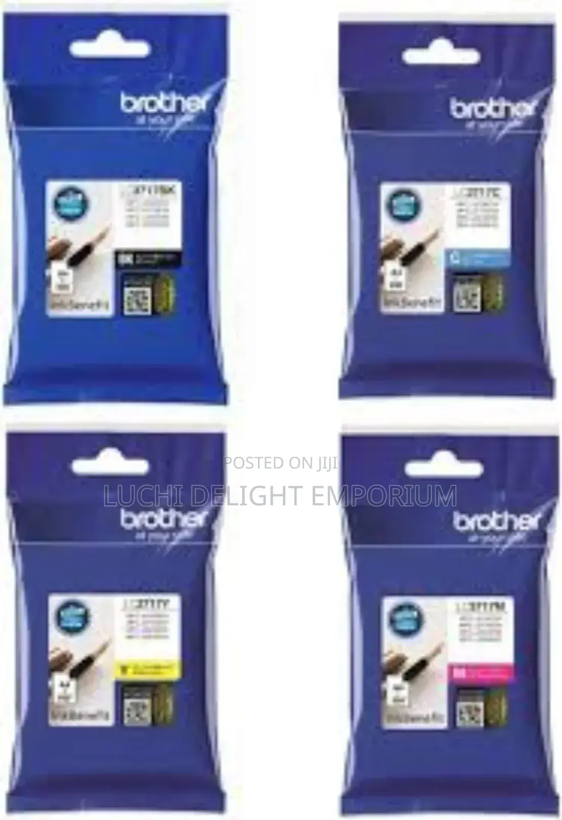 Brother Lc3717 Ink Set for MFC-J2330dw MFC-J2730dw E.T.C