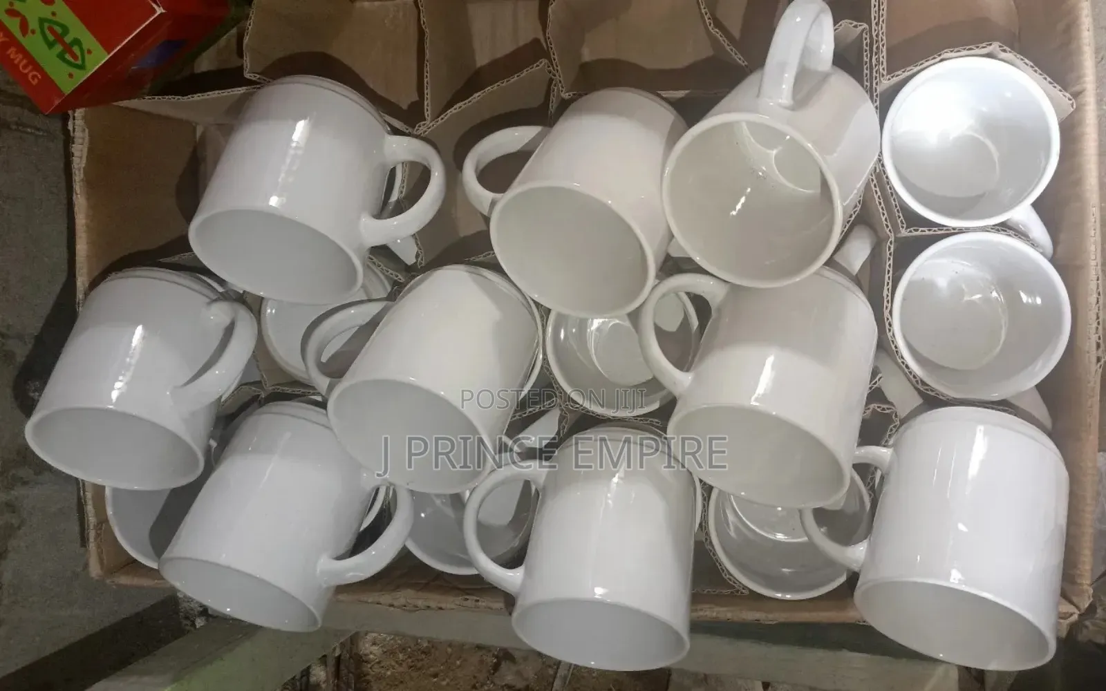 48pcs Coffee Cups/Mugs Cappuccino Cups Simple Plain Ceramic