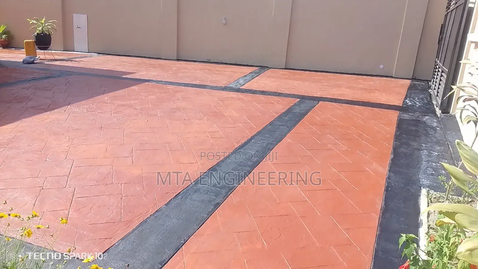 Concrete Floor Stamping