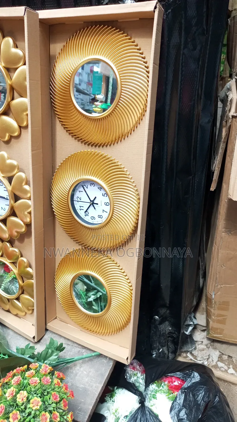 Elegant Luxury Hotel Bathroom Decorative Clocks