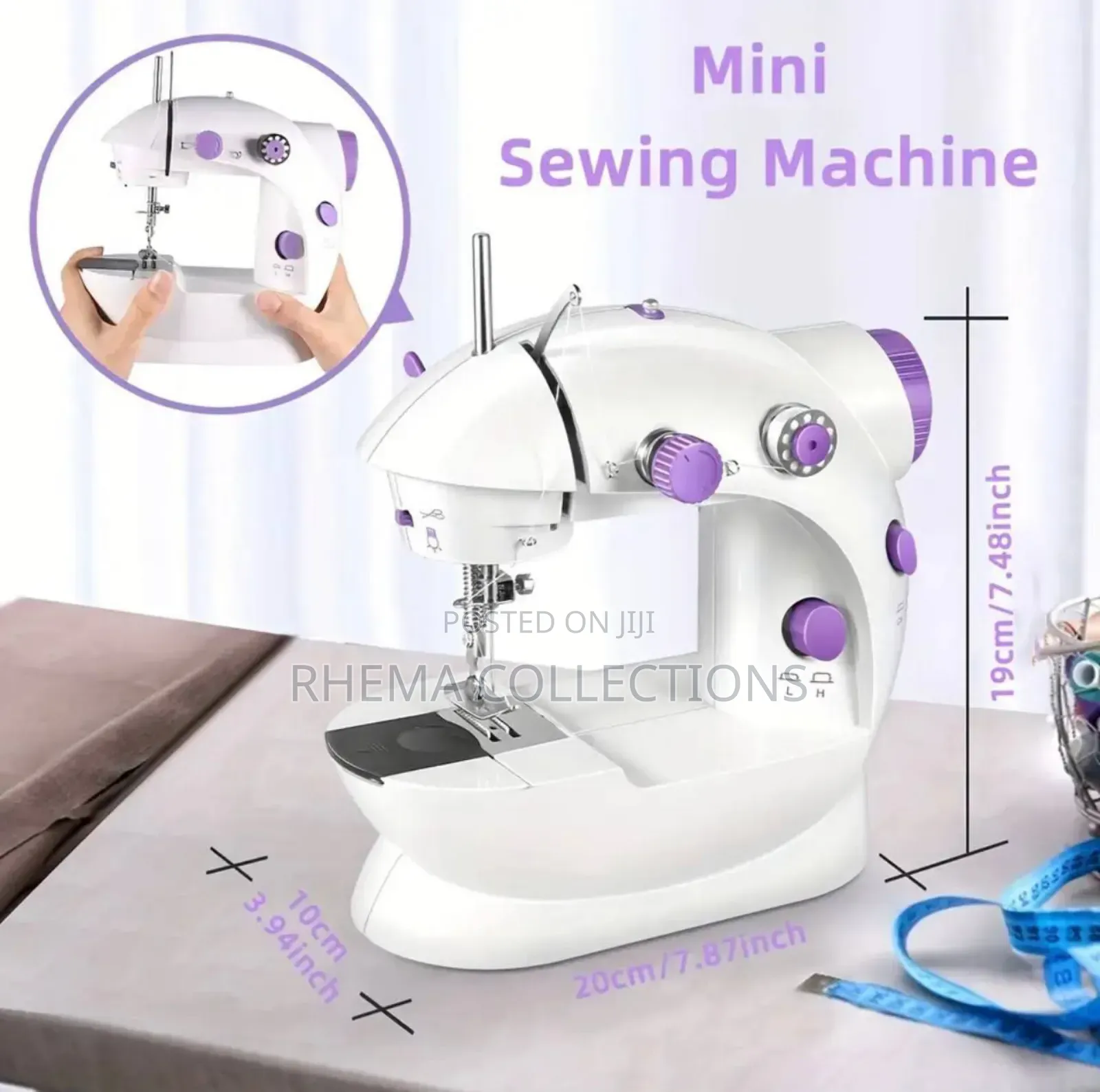 Battery-operated Electric Sewing Machine (Model Sc-5504)