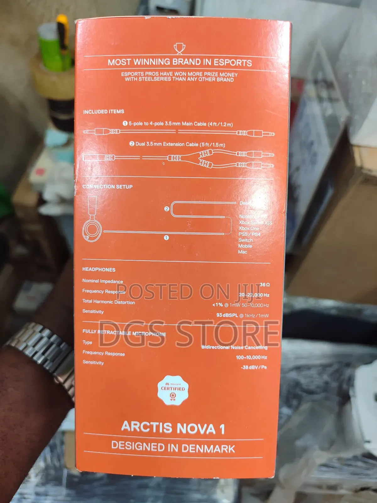 Steelseries Arctis Nova 1 Wired Headphone