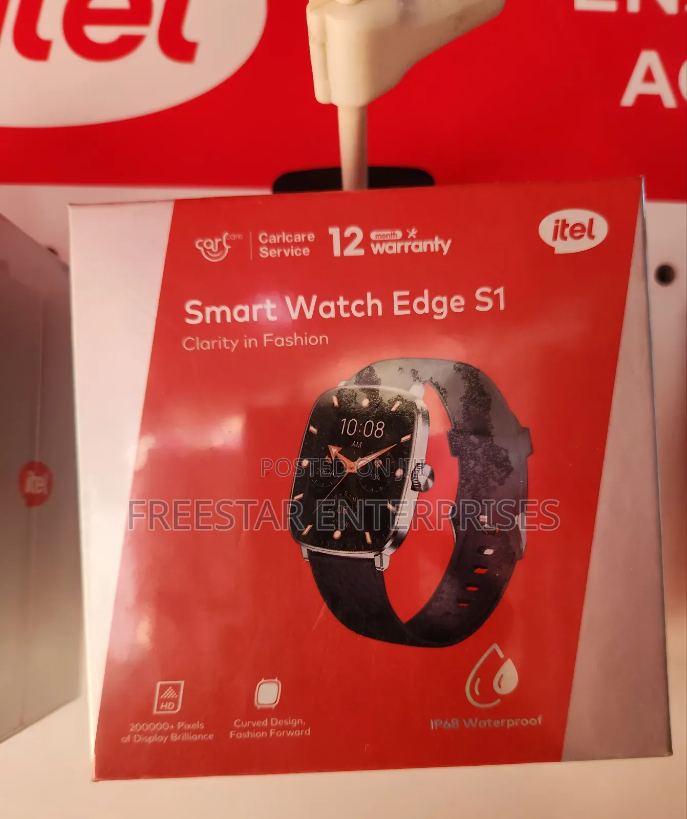 Itel Smart Watch Edge S1. Itel Smart Watch.