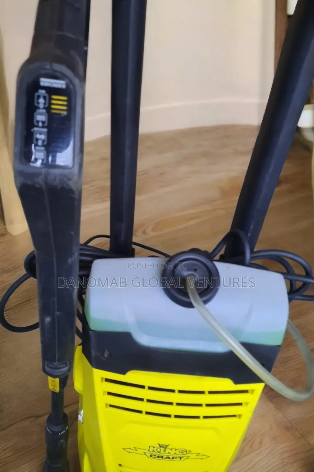 King-craft HDR5 Pressure Washer With Digital Gun Soap Tank