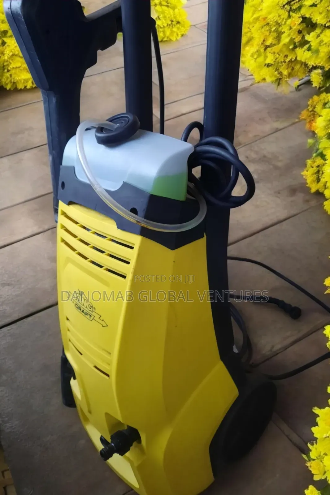 King-craft HDR5 Pressure Washer With Digital Gun Soap Tank